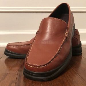 Bass & Co Brown Leather Slip-on